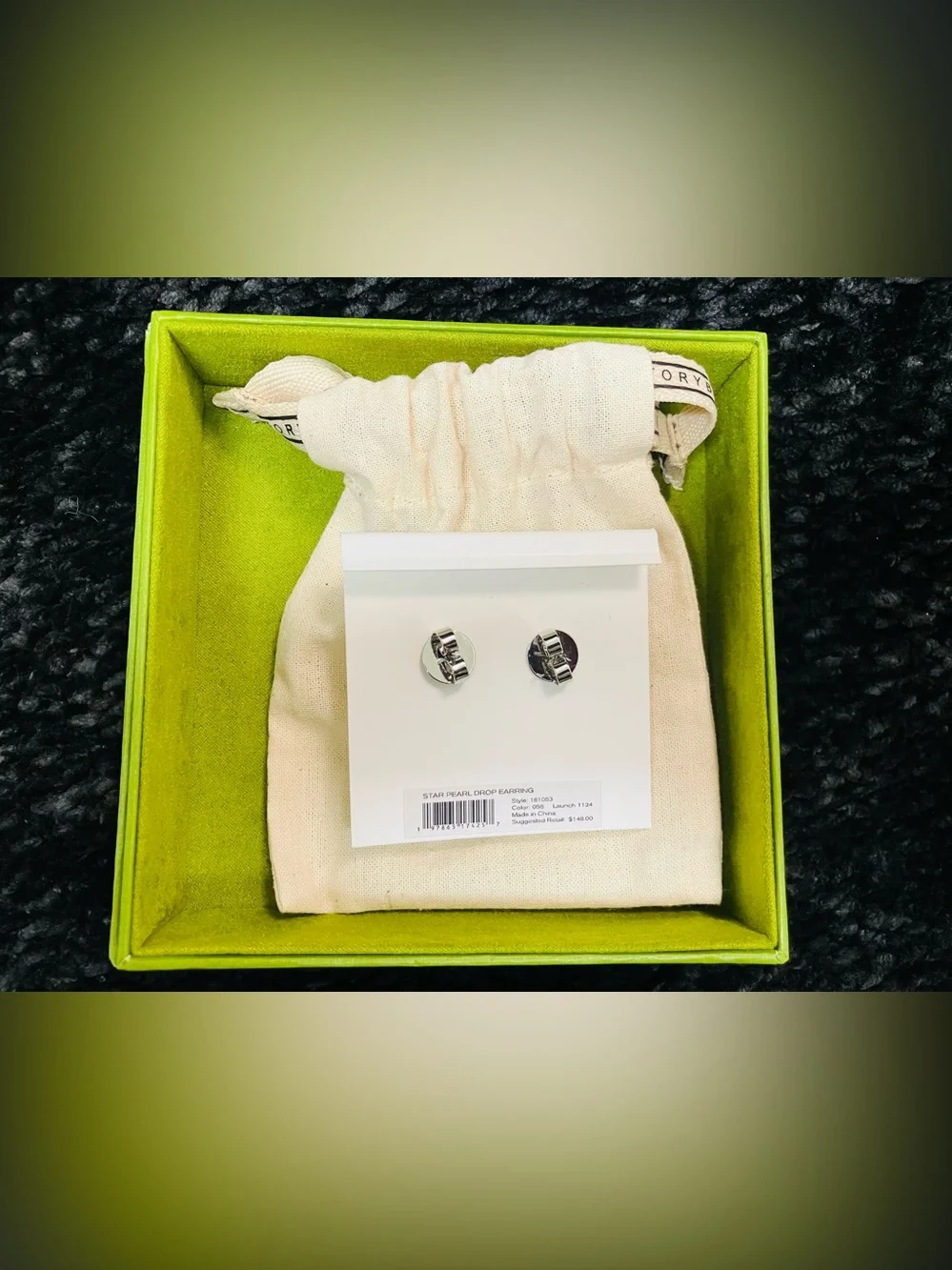 Star Cultured Pearl Drop Earrings